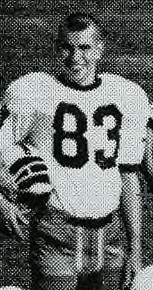 Assistant Coach Frank Gawkowski as an All Conference Defensive Back at Central Michigan University in 1960