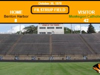 1970 MCC Football Game 7: Muskegon Catholic Central Crusaders at Benton Harbor&nbsp;Tigers