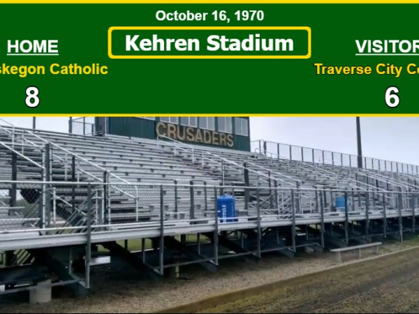 1970 MCC Football Game 5: Traverse City Central Trojans at Muskegon Catholic Central&nbsp;Crusaders